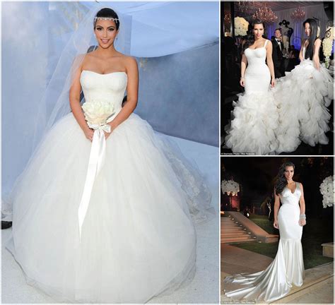 kim kardashian wedding gown